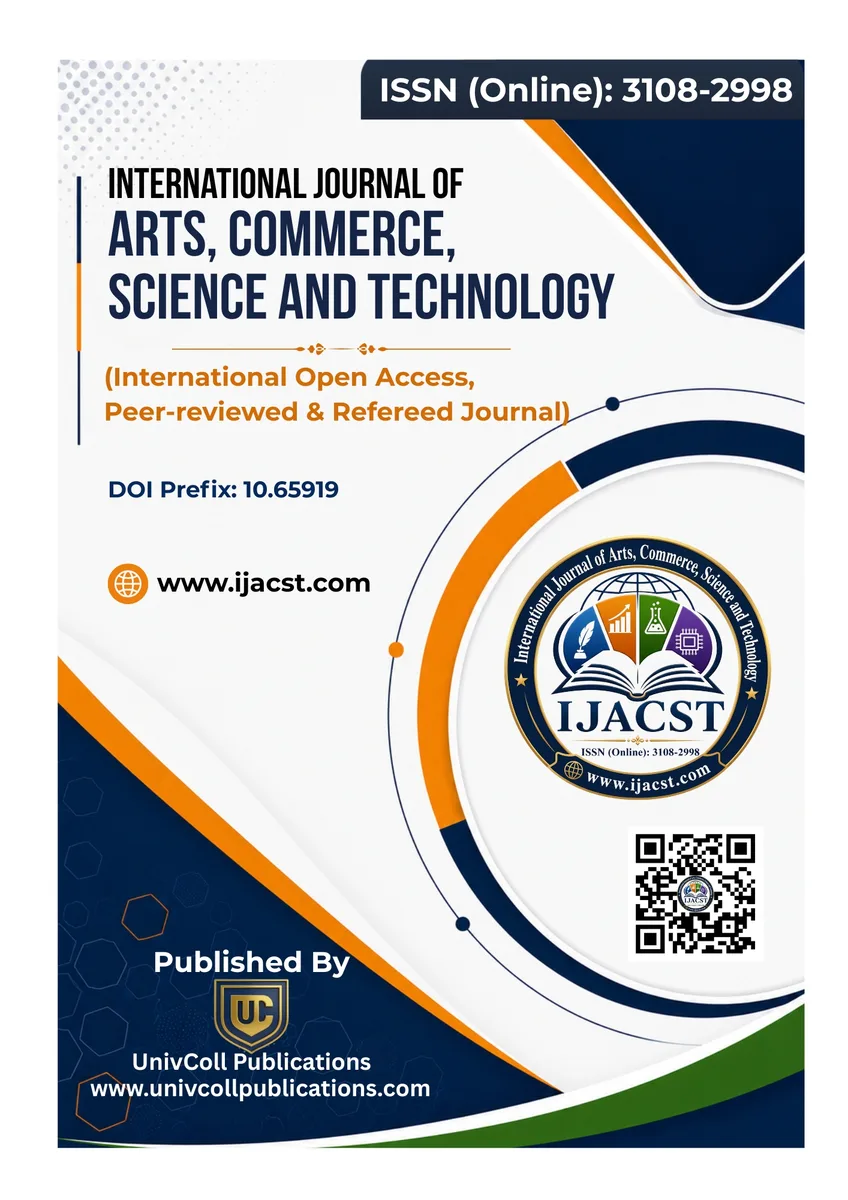 International Journal of Arts, Commerce, Science and Technology cover